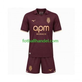 Barn Fotballdrakter AS Monaco Borte 2026-27 Kortermet